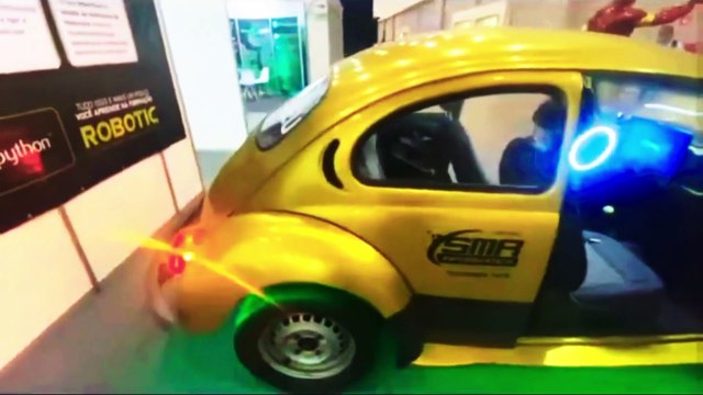 Fusca high-tech: estudantes brasileiros criam protótipo “turbinado” com Alexa