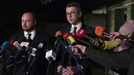 Briefing rzecznika prasowego rządu Piotra Müllera i szefa Biura Bezpieczeństwa Narodoweg