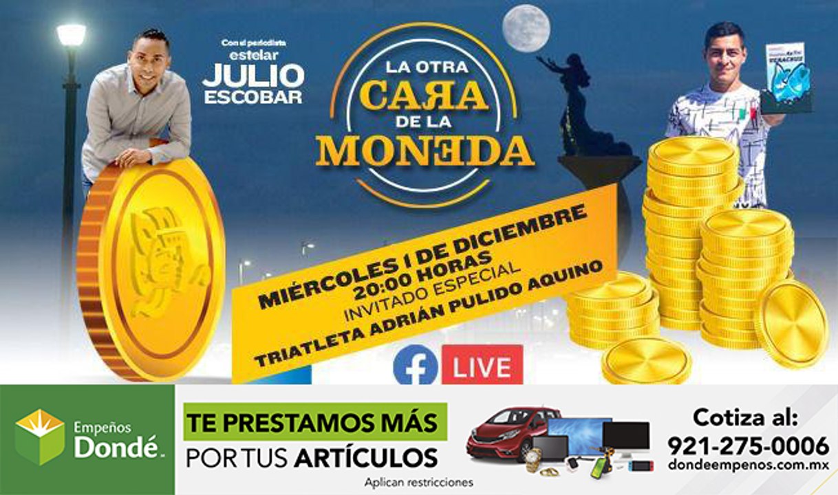  Invitado: Triatleta Adrián Pulido Aquino  Con: Julio Escobar