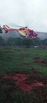 Bombeiros são acionados para resgatar pessoas ilhadas na Serra do Cipó