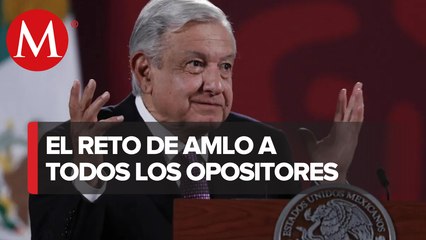 “Tienen que llenar el Zócalo”, dice AMLO a opositores a reforma electoral