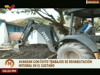 Aragua | Continúan los trabajos de recuperación integral en El Castaño