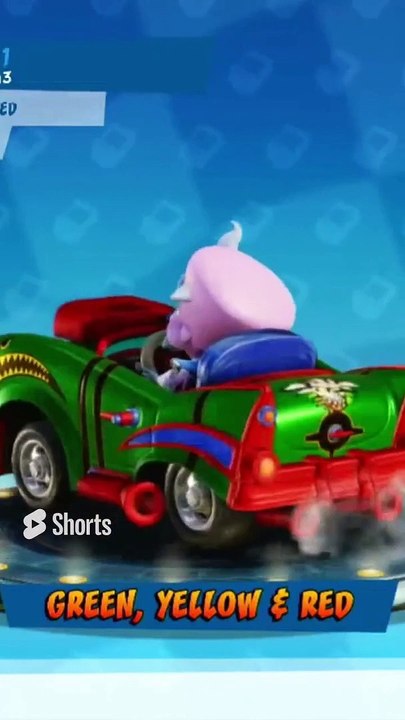 Green, Yellow & Red Paint Job Showcase - Crash Team Racing Nitro-Fueled