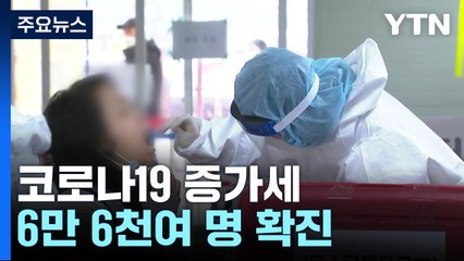 수요일 기준 9주 만에 최다...위중증 사흘 연속 400명대 / YTN