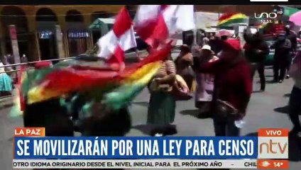 Gremiales anuncian paro nacional, piden que el censo se realice el 2023