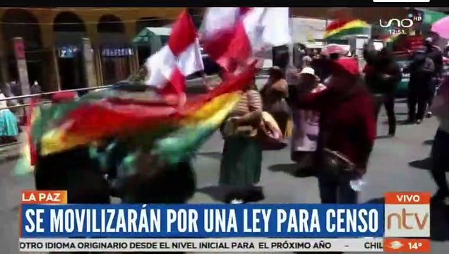 Gremiales anuncian paro nacional, piden que el censo se realice el 2023