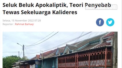 SECERCAH Harapan Misteri Kematian Keluarga di Kali deres!