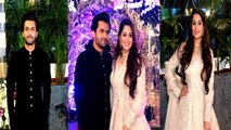 Dipika Kakkar and Shoaib Ibrahim Make a Stunning Entry at Saba Ibrahim's Reception |FilmiBeat