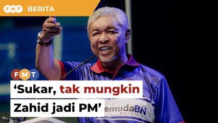 ‘Sukar, tak mungkin’ Zahid jadi PM, kata sumber Umno