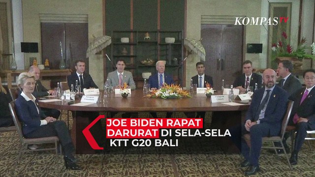 Polandia Dihantam Rudal, Joe Biden Rapat Darurat di Sela-sela KTT G20