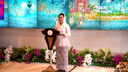 Ibu Iriana Ajak Para Pendamping Pemimpin G20 Melihat Kearifan Lokal Indonesia