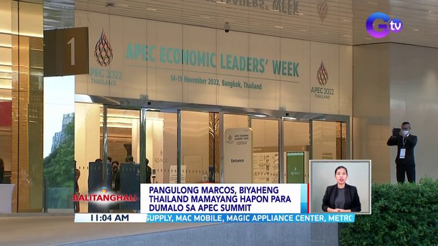 Pangulong Marcos, biyaheng Thailand mamayang hapon para dumalo sa APEC Summit | BT