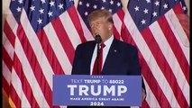 Trump announced his presidential bid for 2024 at the Mar-a-Lago Club in Palm Beach, Florida