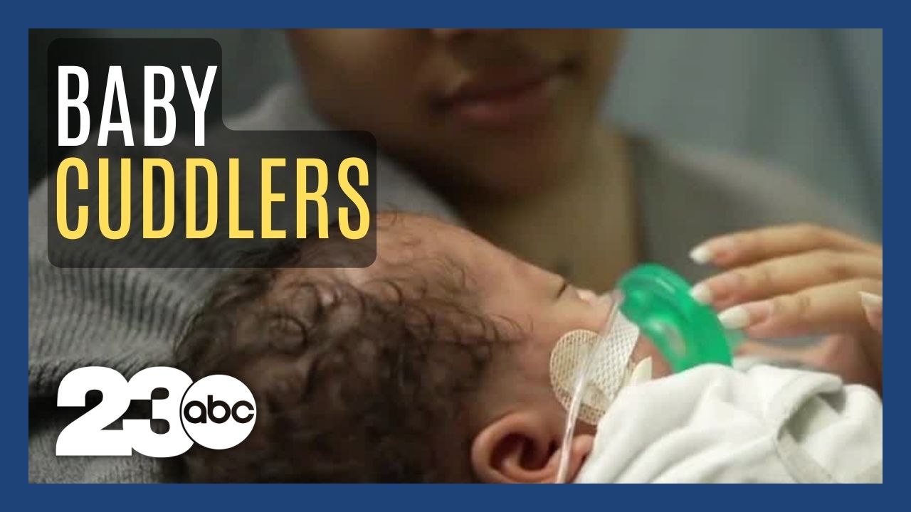 NICU baby cuddling program helps new parents and new babies