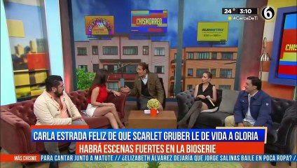 Gloria Trevi sorpende a Scarlet Gruber tras ser elegida a protagonizar su bioserie