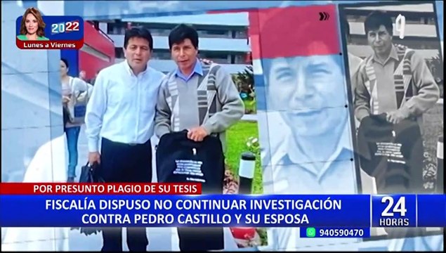 Pedro Castillo: ¿Por qué la Fiscalía determinó no formalizar investigación por caso plagio de tesis?