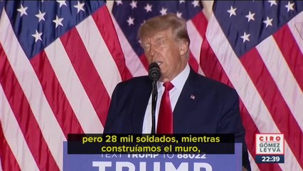 “López Obrador es un gran hombre” Donald Trump vuelve a hablar de México