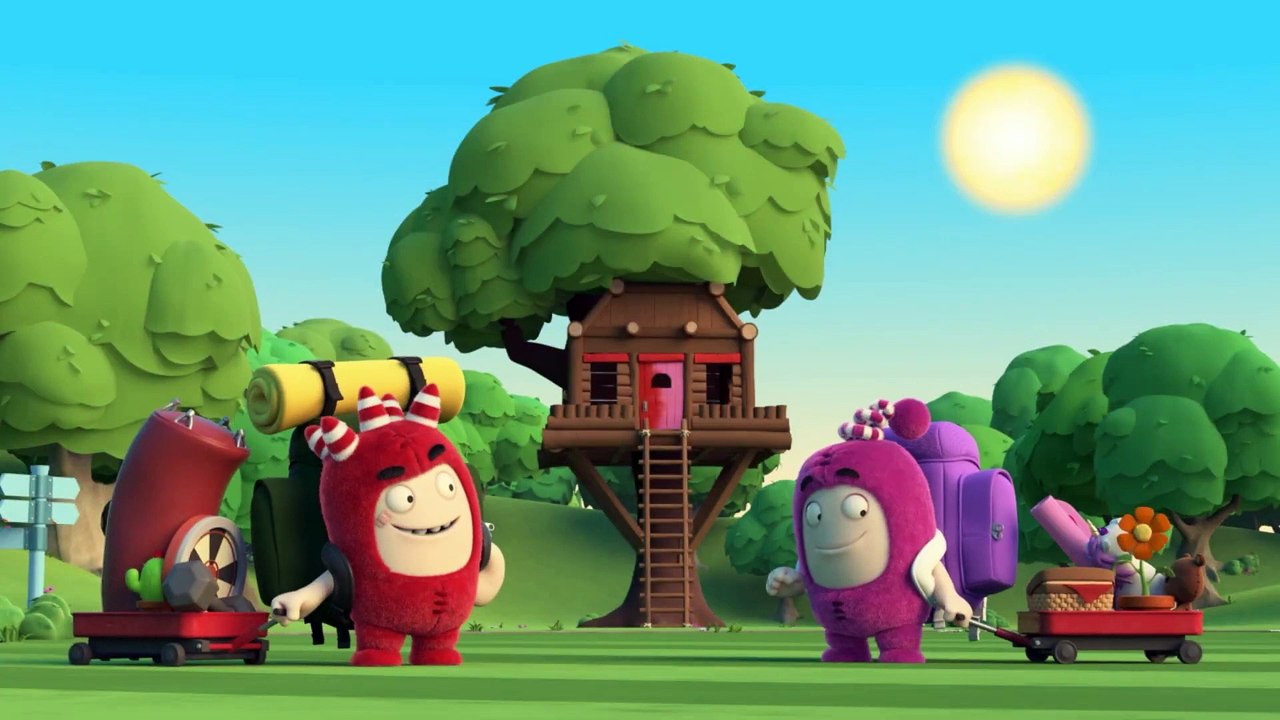 Newt vs Fuse  Treehouse Project  BRAND NEW  Oddbods Full Episode  Funny Cartoons for Kids