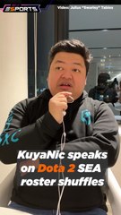 KuyaNic speaks on Dota 2 SEA roster shuffles