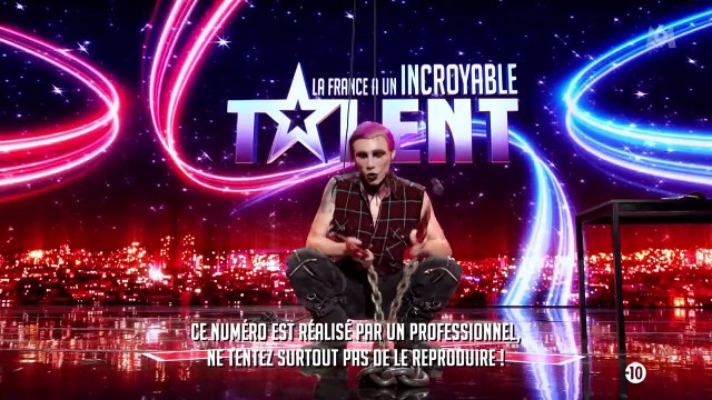 Le candidat Auzzy Blood dans Incroyable Talent sur M6