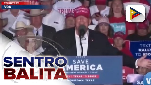 Dating U.S. Pres. Trump, inanunsyo ang pagtakbo sa 2024 U.S. Presidential elections