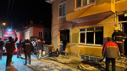 Kütahya'da evde patlama: 2'si ağır 4 yaralı