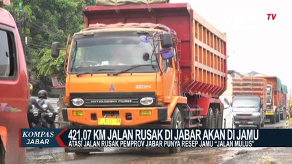Atasi Jalan Rusak Pemprov Jabar punya Resep Jamu Jalan Mulus