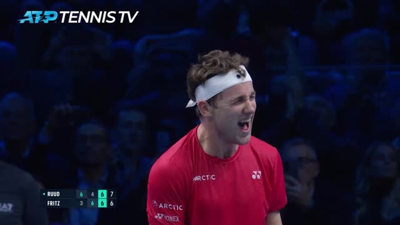 Highlights: Ruud erreicht Halbfinale in Turin