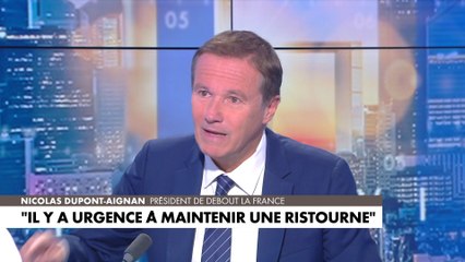 Nicolas Dupont-Aignan : «Il faut d’urgence sortir du prix de l’électricité»