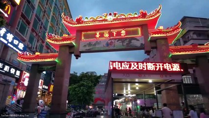 Village in the city, Guangzhou,China,street scenes