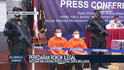 2 Pengedar Rokok Ilegal Ditangkap