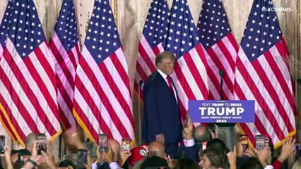 Donald Trump lo ufficializza: "Sono tornato"