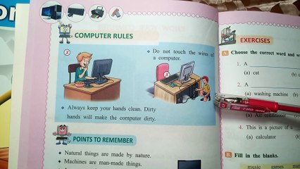 Computer - An Electronic Machine Class 1 -  Computer Rules & Points to Remember - Ep 3