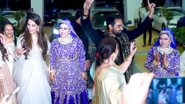 मशहूर यूटूबर सबा इब्राहिम के वेडिंग रिसेप्शन में काफी धमाकेदार अंदाज में हुई एंट्री