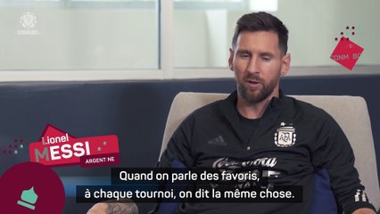 Messi : "Le Brésil, la France et l'Angleterre sont un peu au-dessus"