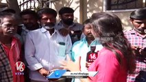 Fans Gets Emotional Over Super Star Krishna Demise  _ Hyderabad _ V6 News (2)