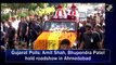 Gujarat Polls: Amit Shah, Bhupendra Patel hold roadshow in Ahmedabad