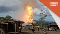 Letupan paip gas di Lawas