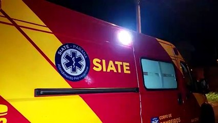 Jovem lesiona o pulso após cair dentro de casa e é atendido pelo Siate