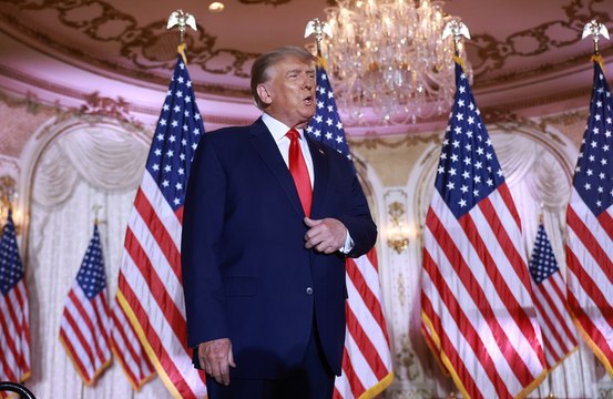 'To make America great and glorious again': Donald Trump officially announces he is running for president in 2024