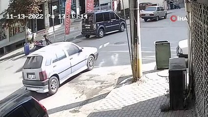 Görüntü Bursa'dan... Arkasına bakmadan gitti