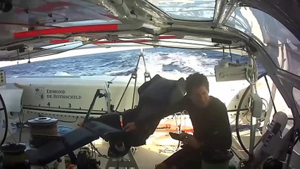 Gitana Team 2022 / Les alizés en récompense après 24h de haute intensité  Route du Rhum, jour 5