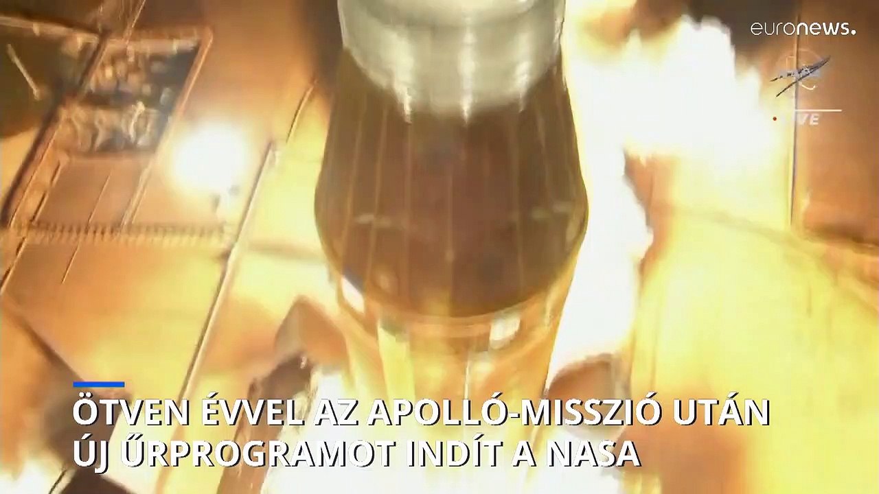 Irány a hold: kilőtt a NASA új generációs rakétája, az Artemis