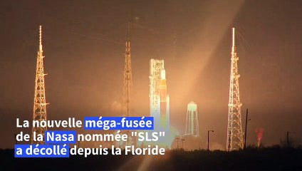 La nouvelle méga-fusée de la Nasa décolle pour la première fois vers la Lune