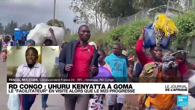 RD Congo : violents combats entre le M23 et l'armée congolaise près de Goma