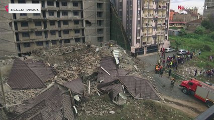 Összeomlott egy hétemeletes lakóépület Nairobiban