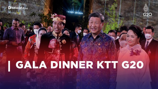 Endek Bali Eksis di Gala Dinner KTT G20
