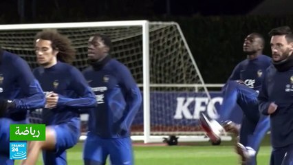 قائد منتخب فرنسا يؤكد أنه يجب "إظهار الاحترام لقطر"
