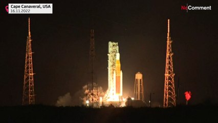 NASA's Artemis I launches for the moon