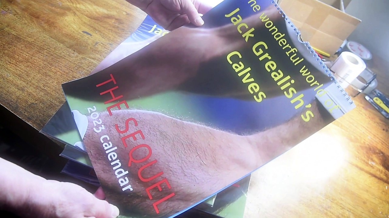 Aston Villa fan makes best-selling calendar - of Man City star Jack Grealish’s ‘iconic’ legs